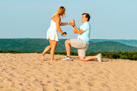 Dillon Proposes to Cortney @ Lake Michigan Overlook-09124