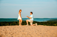 Dillon Proposes to Cortney @ Lake Michigan Overlook-01427