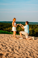 Dillon Proposes to Cortney @ Lake Michigan Overlook-01452