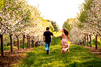 Allie + Garret @ Abandoned Spring Orchard