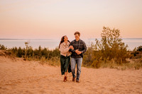 Sleeping Bear Point Trail Engagement Session-09568