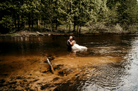 Casey + Derek's Wedding @ The Manistee River