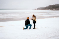 Andrew Proposes to Alexis @ Winter in TC